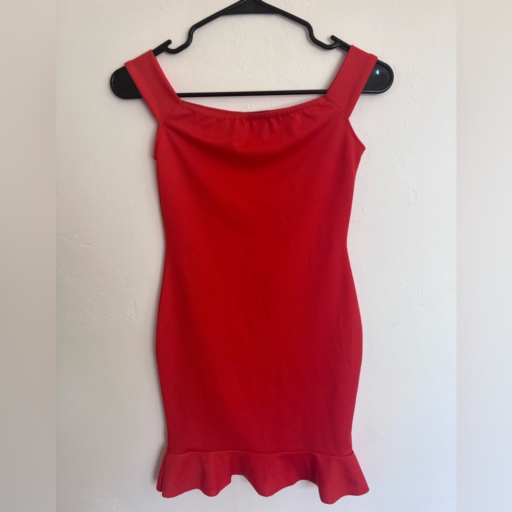 Size 2 Burnt Orange Boohoo Night Uk Micro Dress